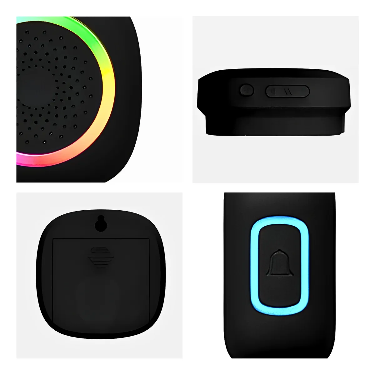 Campainha Residencial Sem Fio Wireless Longo Alcance 4 Campainha Residencial Sem Fio Wireless Longo Alcance - Imagem 4