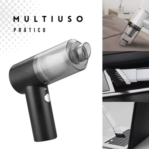 Aspirador de Mão Portátil Recarregável USB – Limpeza Rápida e Eficiente para Carro e Casa! 4 Aspirador de Mão Portátil Recarregável USB – Limpeza Rápida e Eficiente para Carro e Casa! - Imagem 4