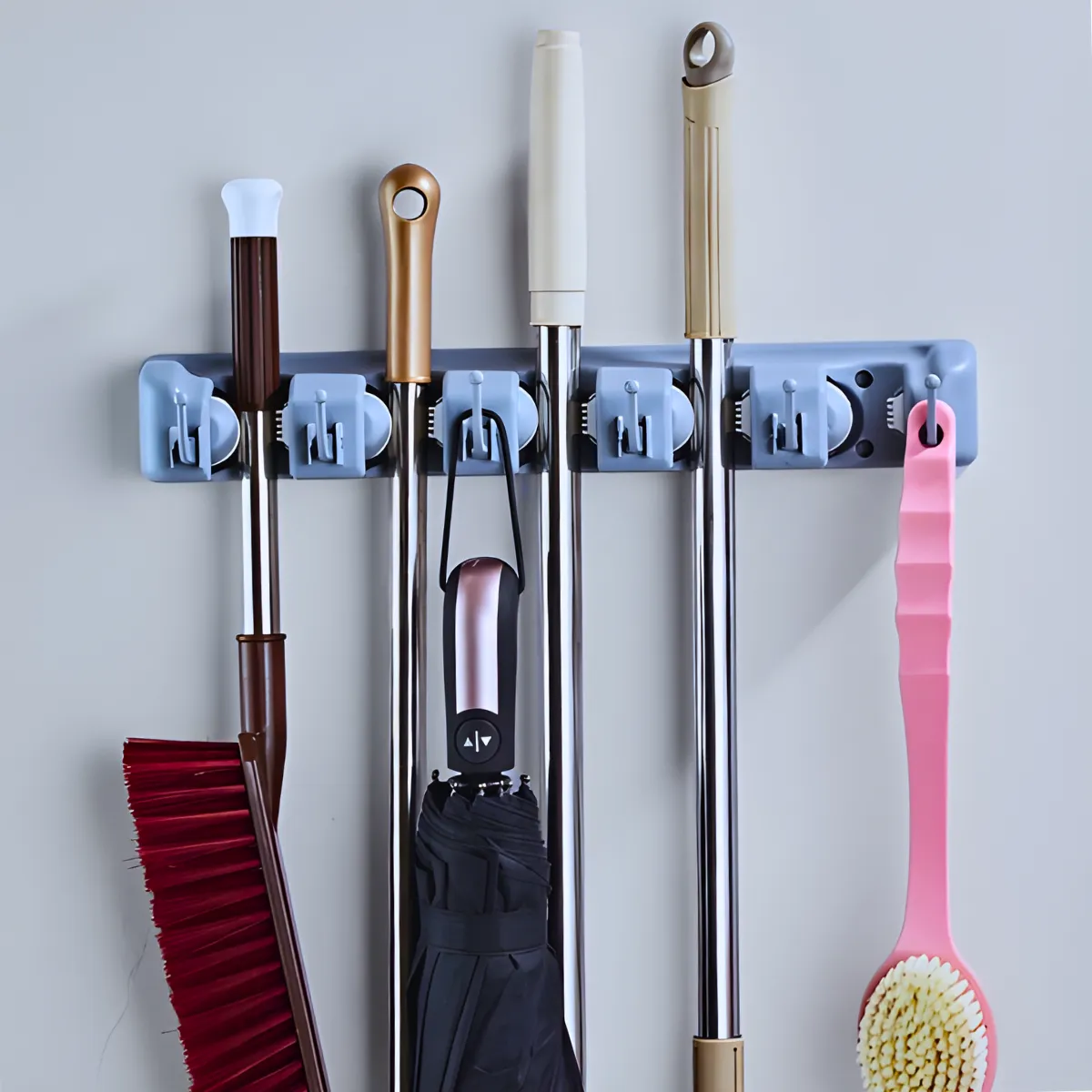 Suporte Multiuso com 6 Ganchos – Organização Inteligente para sua Casa! 2 Suporte Multiuso com 6 Ganchos – Organização Inteligente para sua Casa! - Imagem 2