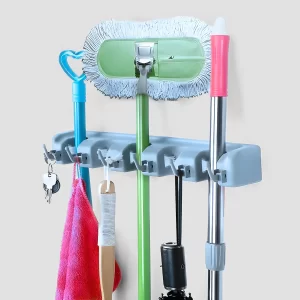 Suporte Multiuso com 6 Ganchos – Organização Inteligente para sua Casa!