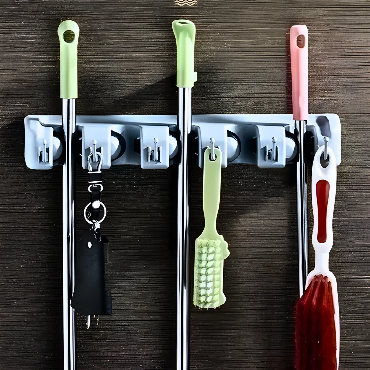 Suporte Multiuso com 6 Ganchos – Organização Inteligente para sua Casa! 6 Suporte Multiuso com 6 Ganchos – Organização Inteligente para sua Casa! - Imagem 6