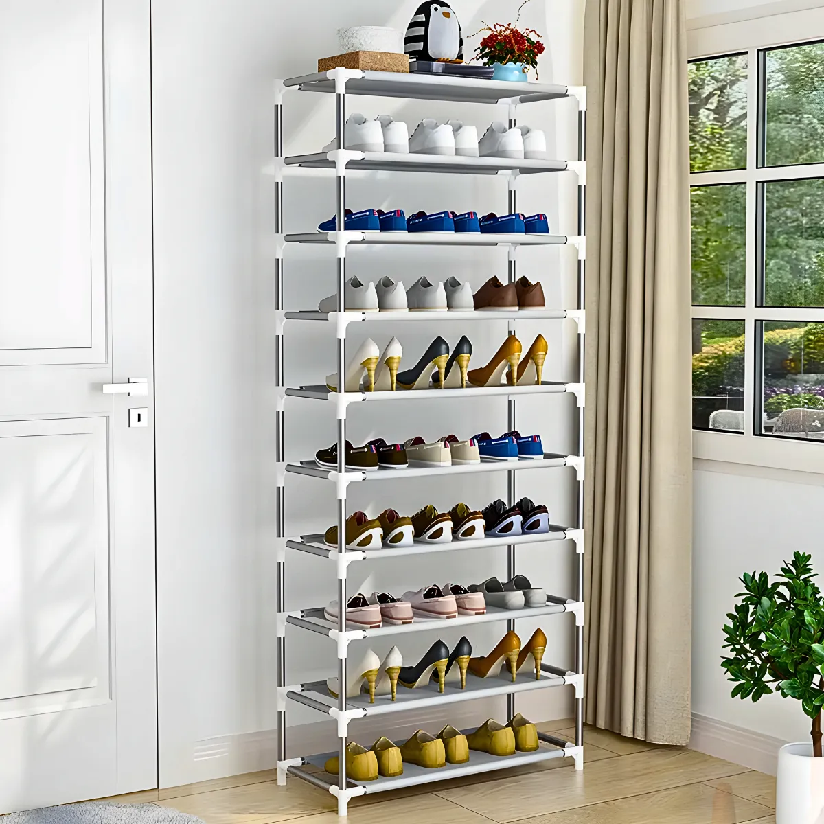 Sapateira Vertical Giga – Organização Inteligente com Estilo para Seus Calçados 2 Sapateira Vertical Giga – Organização Inteligente com Estilo para Seus Calçados - Imagem 2