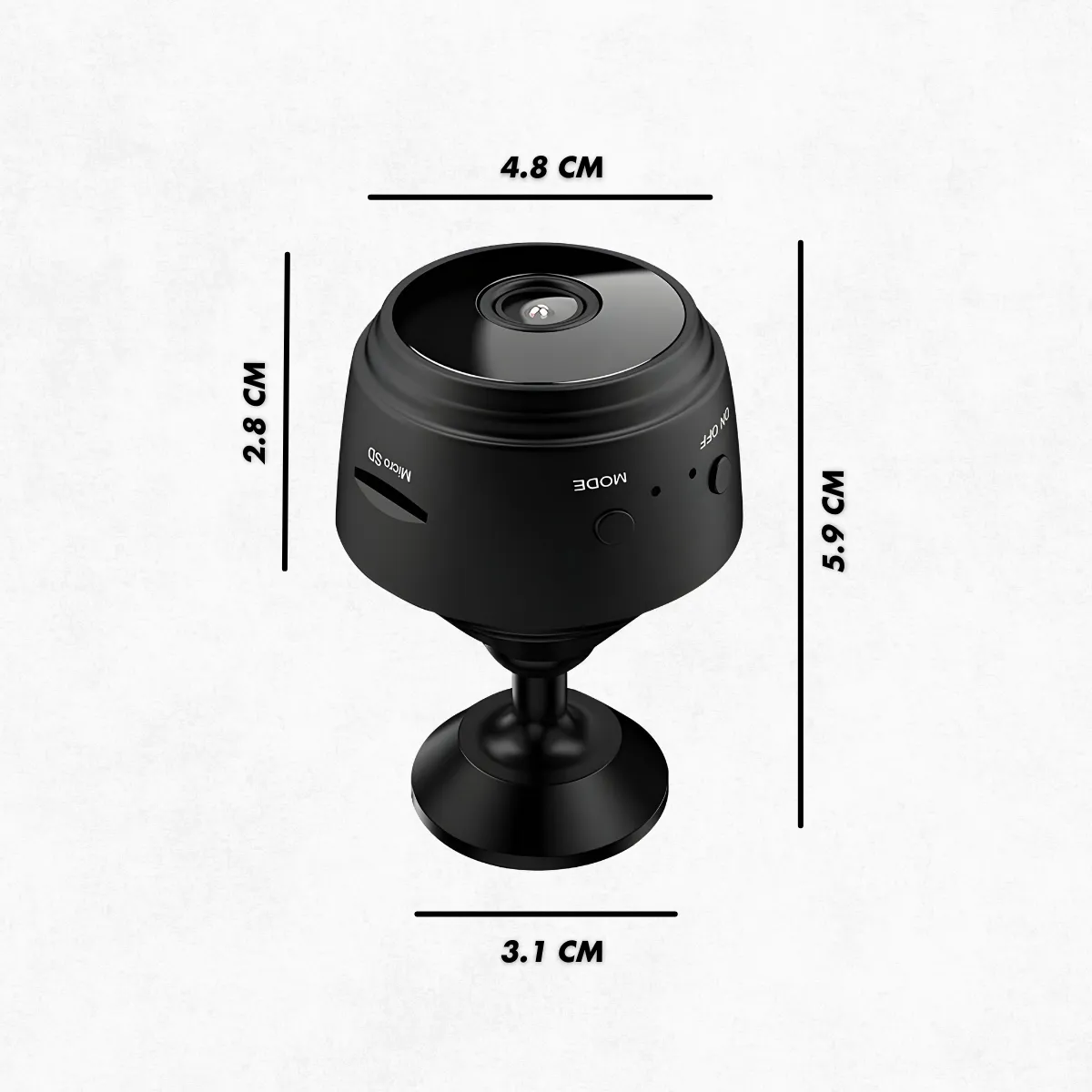 🔒 Mini Câmera A9 Wi-Fi Full HD – Segurança Discreta com Alta Tecnologia 7 🔒 Mini Câmera A9 Wi-Fi Full HD – Segurança Discreta com Alta Tecnologia - Imagem 7