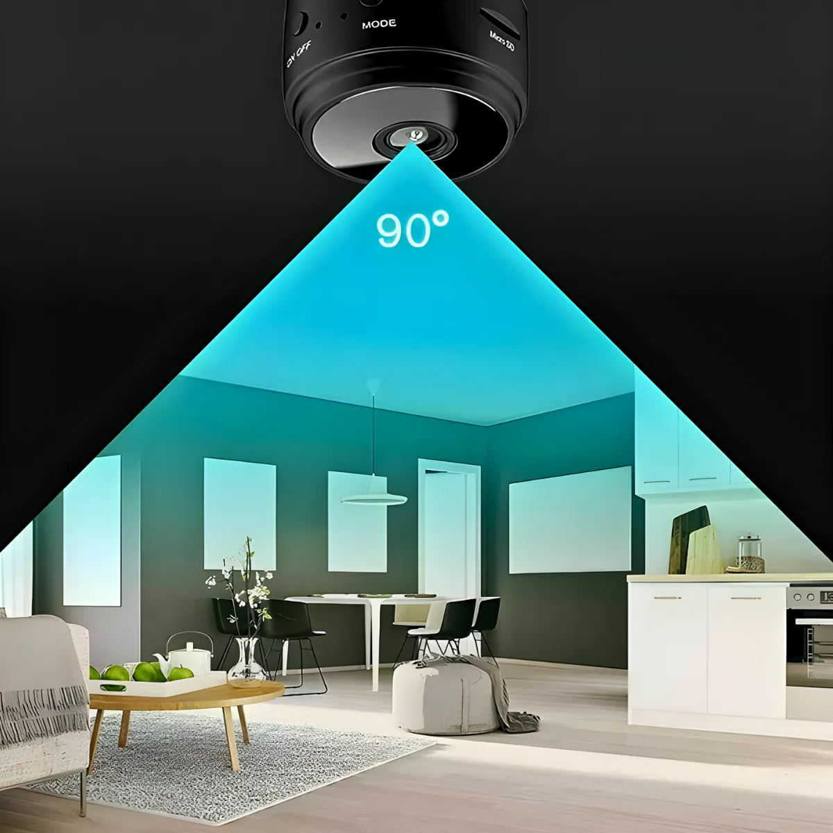 🔒 Mini Câmera A9 Wi-Fi Full HD – Segurança Discreta com Alta Tecnologia 5 🔒 Mini Câmera A9 Wi-Fi Full HD – Segurança Discreta com Alta Tecnologia - Imagem 5