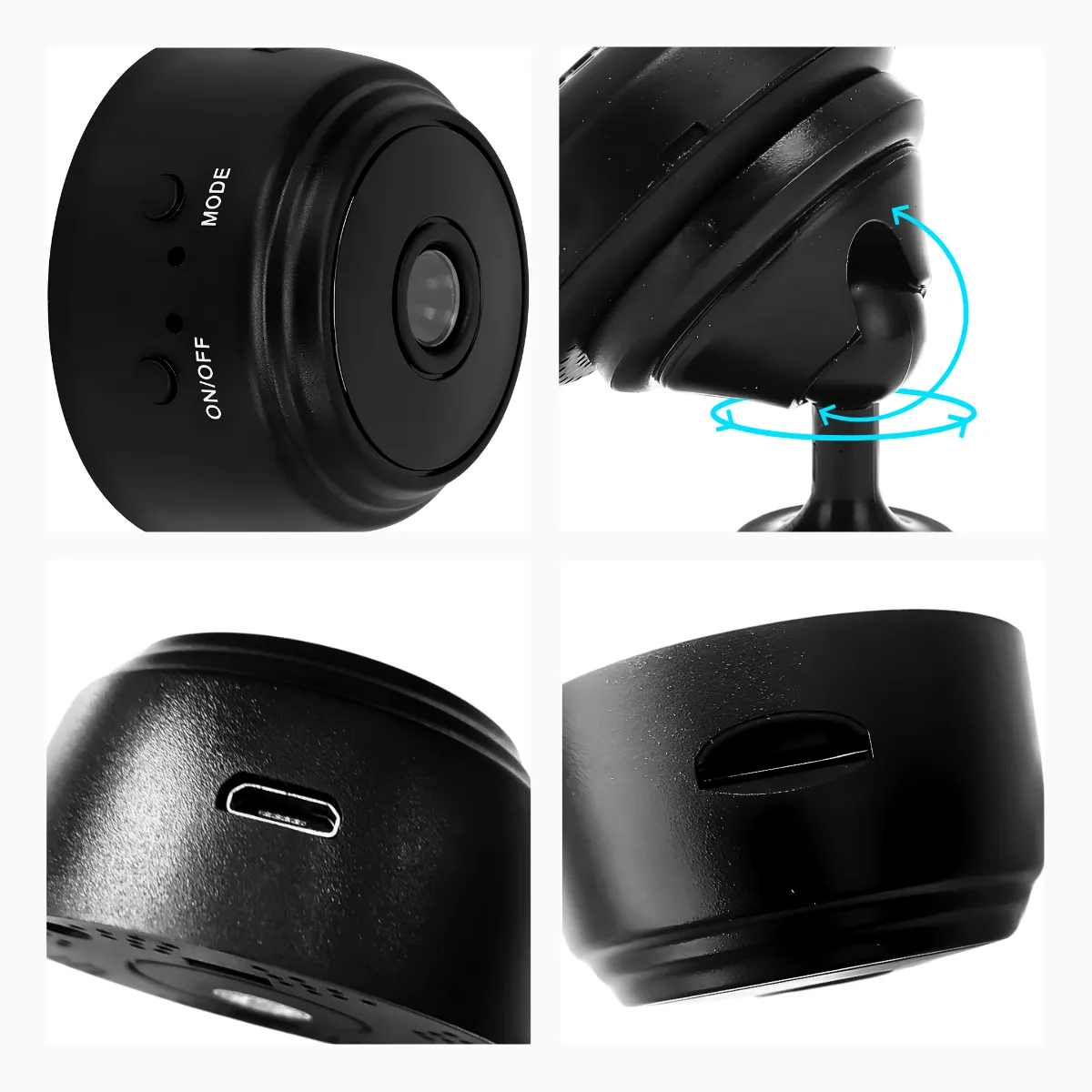 🔒 Mini Câmera A9 Wi-Fi Full HD – Segurança Discreta com Alta Tecnologia 6 🔒 Mini Câmera A9 Wi-Fi Full HD – Segurança Discreta com Alta Tecnologia - Imagem 6