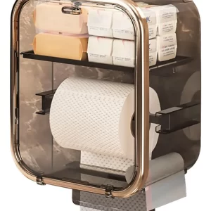 Porta Papel Higiênico com Vedação Magnética: Diga Adeus à Bagunça e Olá à Elegância!